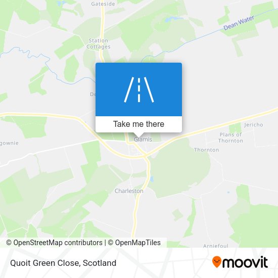 Quoit Green Close map