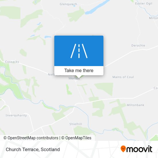 Church Terrace map