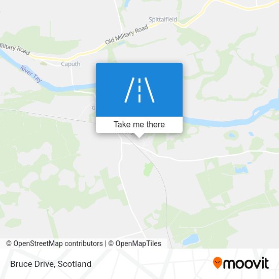 Bruce Drive map