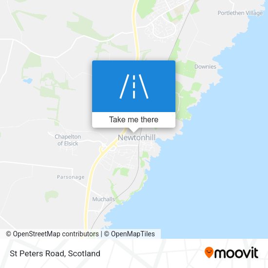 St Peters Road map