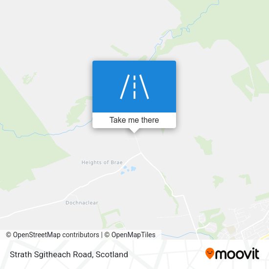 Strath Sgitheach Road map