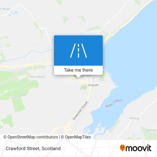 Crawford Street map