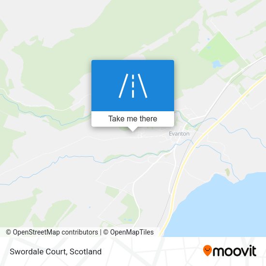 Swordale Court map