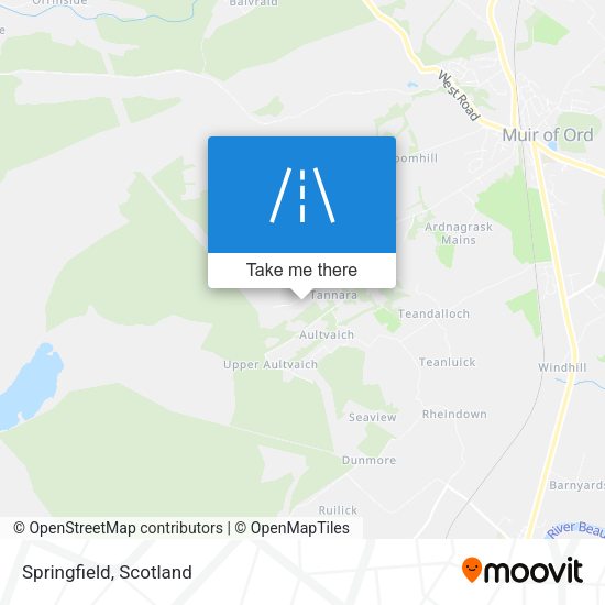 Springfield map