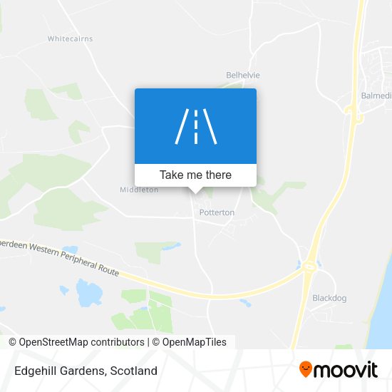 Edgehill Gardens map