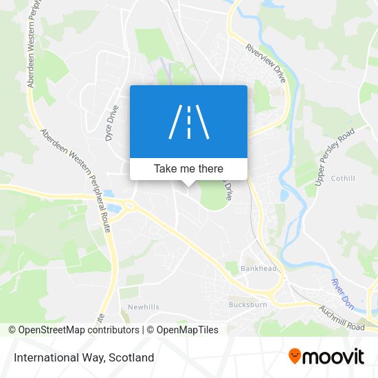 International Way map