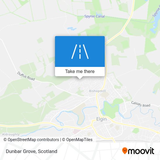 Dunbar Grove map