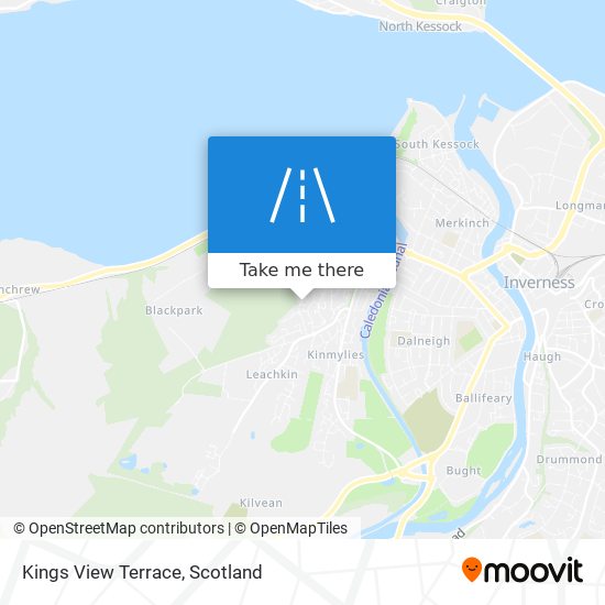 Kings View Terrace map