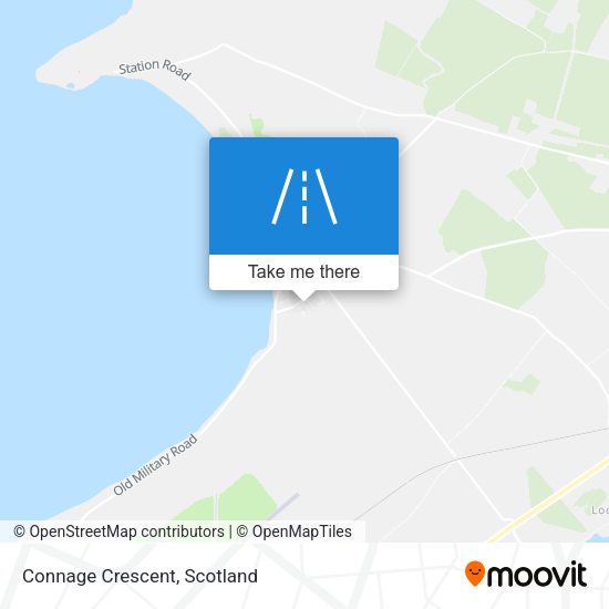 Connage Crescent map