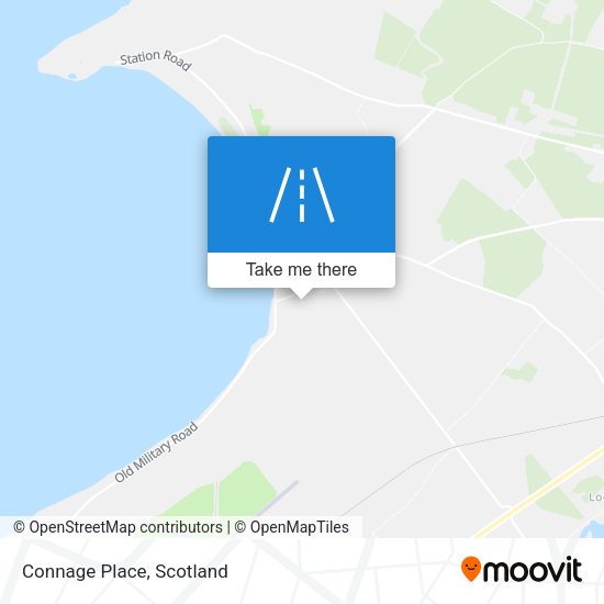 Connage Place map