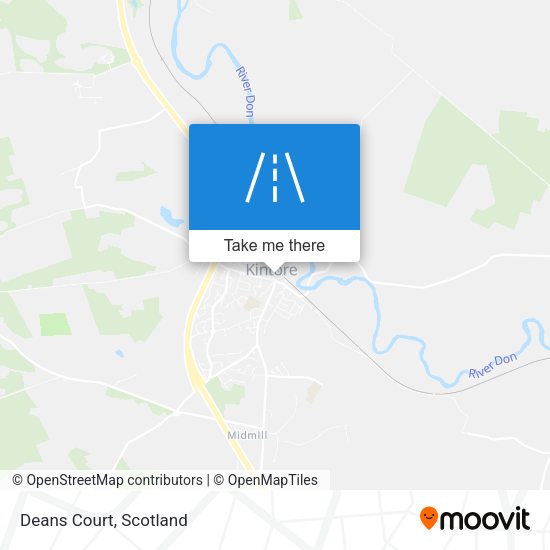 Deans Court map