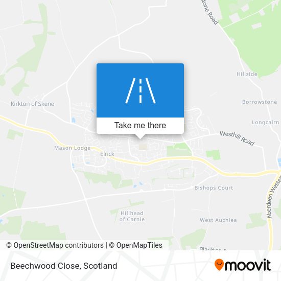 Beechwood Close map