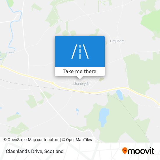 Clashlands Drive map