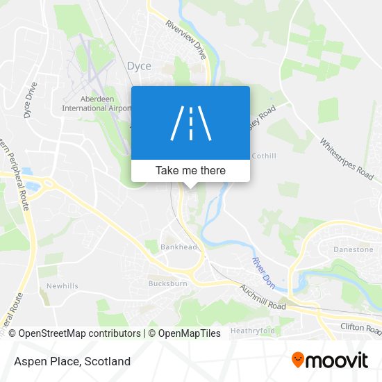Aspen Place map