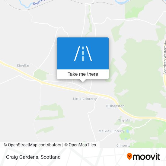 Craig Gardens map