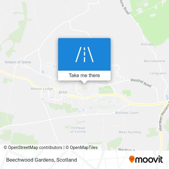 Beechwood Gardens map