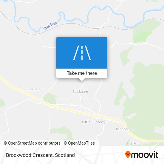 Brockwood Crescent map
