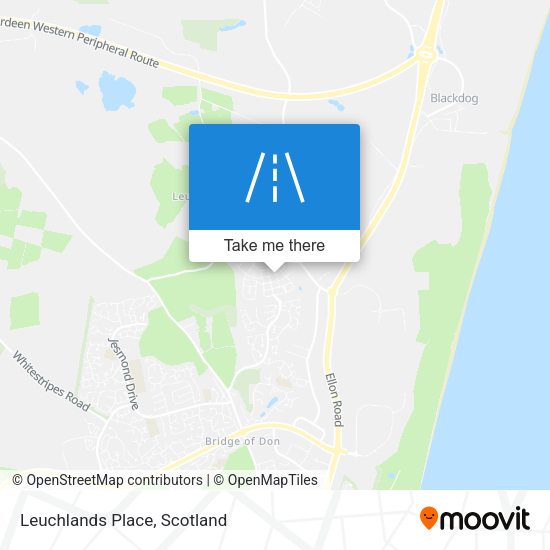 Leuchlands Place map