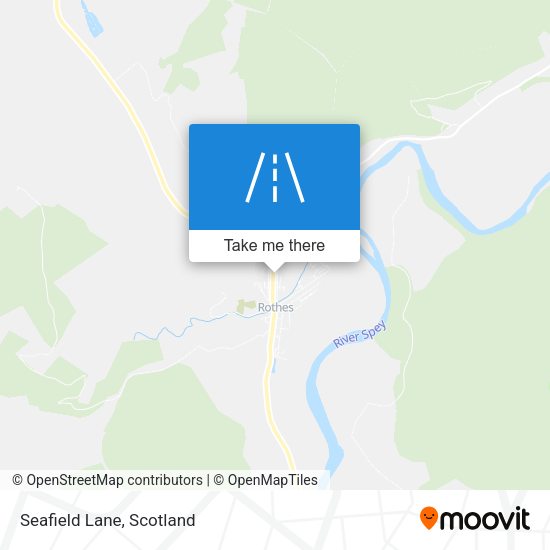 Seafield Lane map