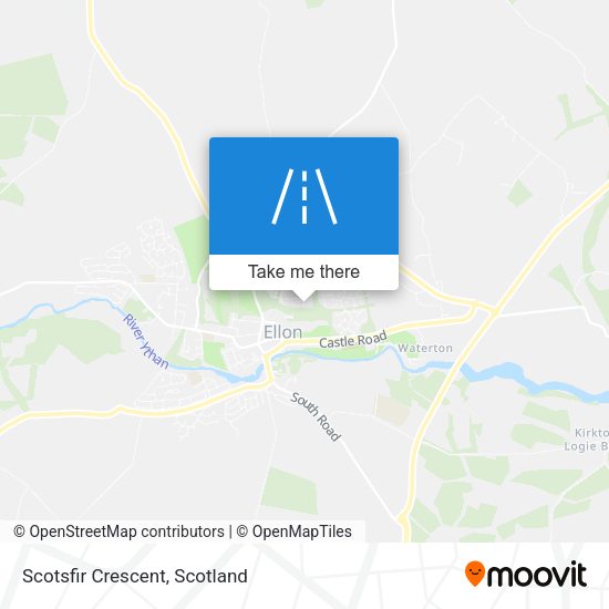 Scotsfir Crescent map