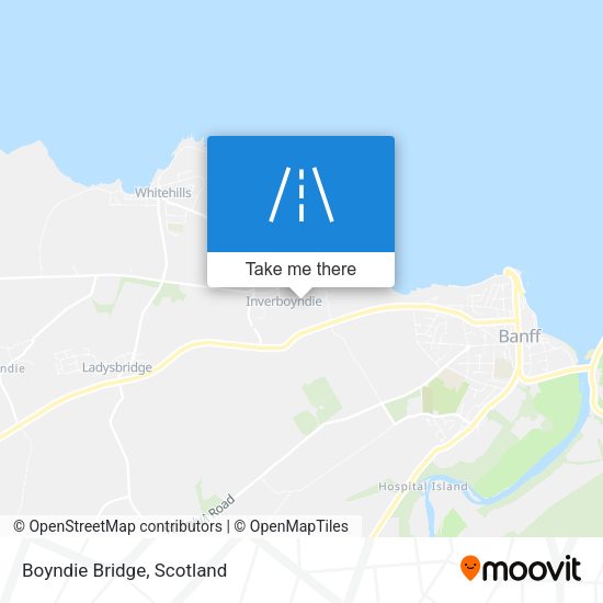 Boyndie Bridge map