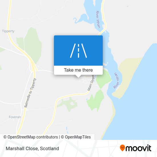 Marshall Close map