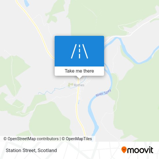 Station Street map