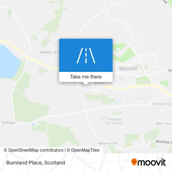 Burnland Place map