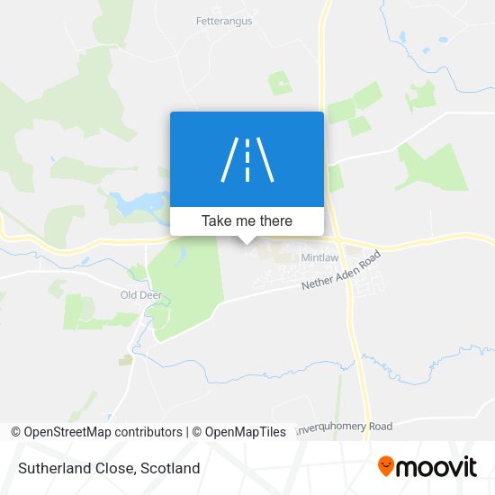 Sutherland Close map