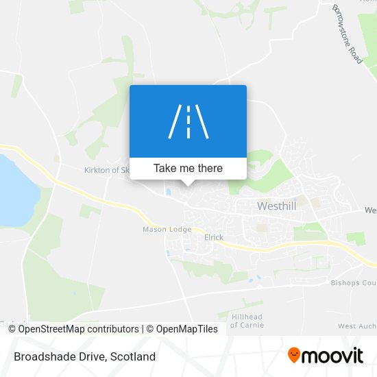 Broadshade Drive map