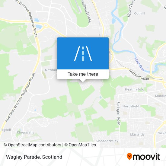 Wagley Parade map