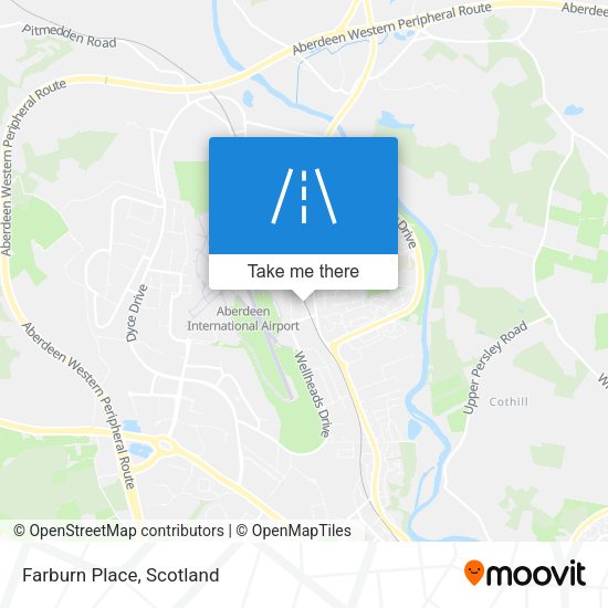 Farburn Place map