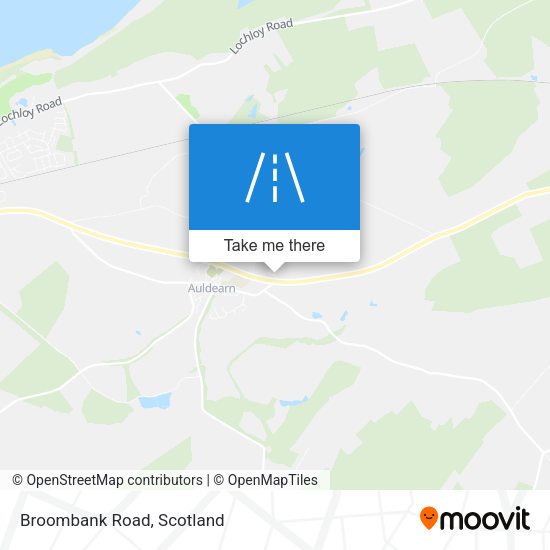 Broombank Road map