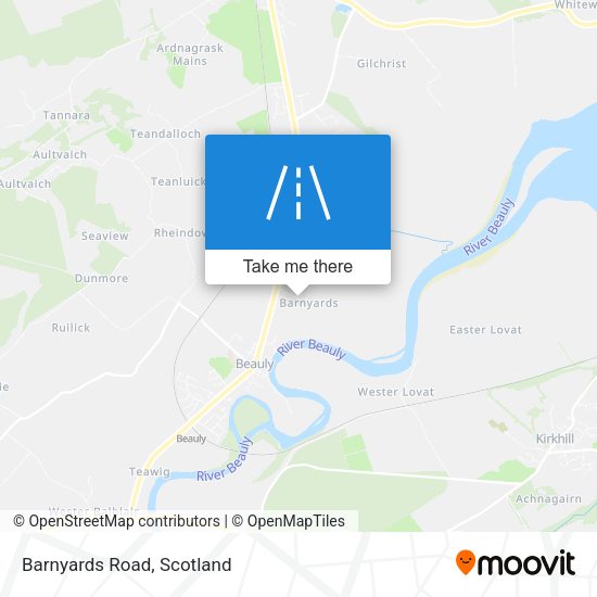 Barnyards Road map