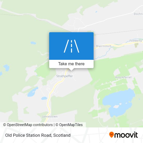 Old Police Station Road map