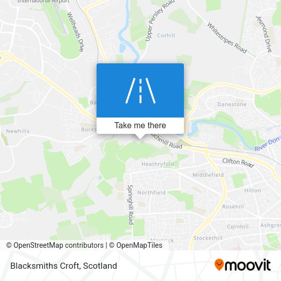 Blacksmiths Croft map
