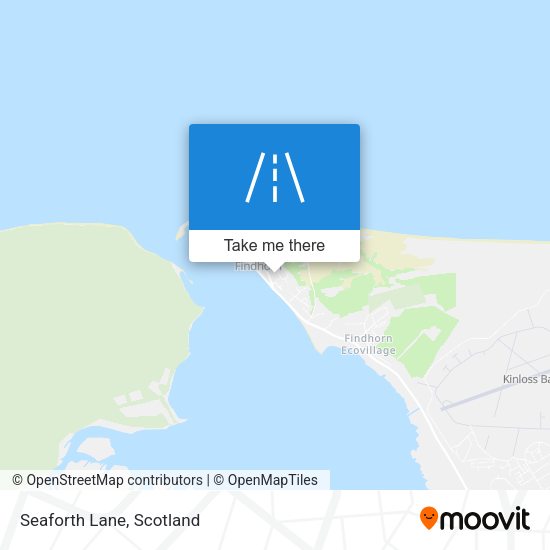 Seaforth Lane map