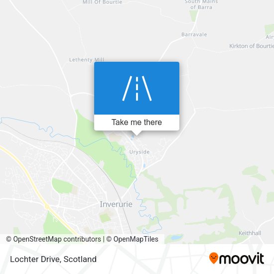 Lochter Drive map