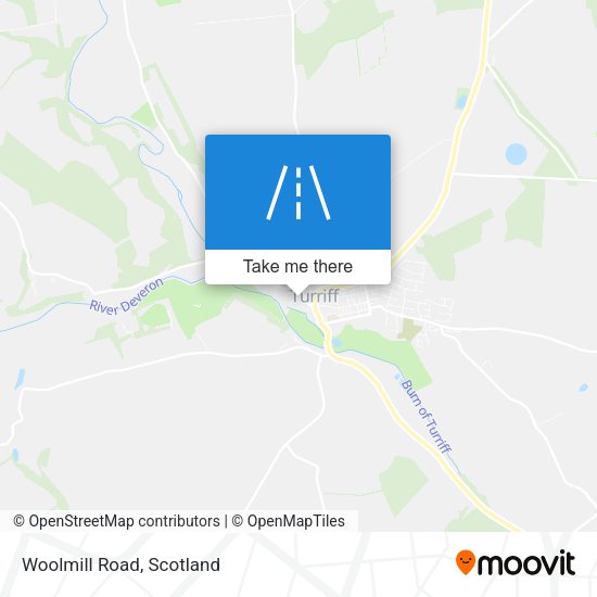 Woolmill Road map