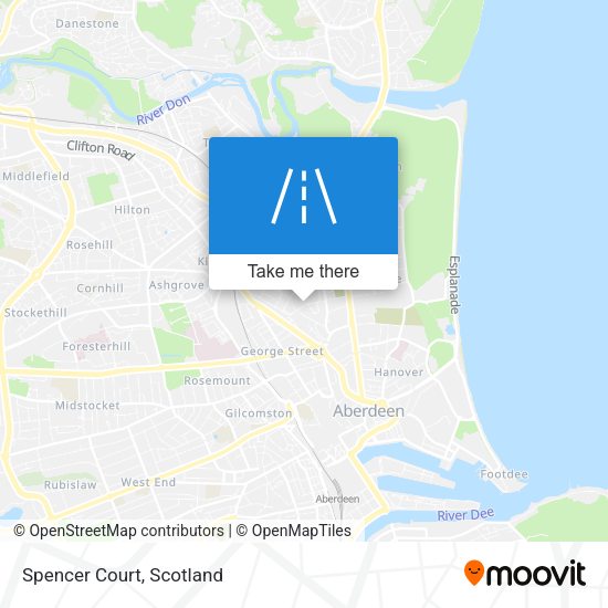 Spencer Court map