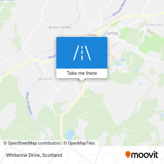 Whiterow Drive map
