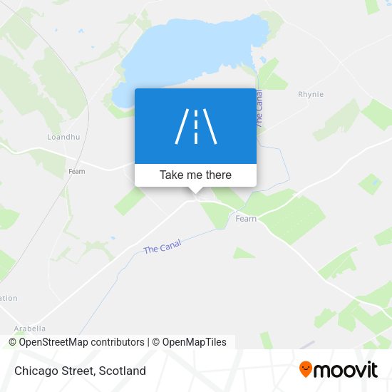 Chicago Street map