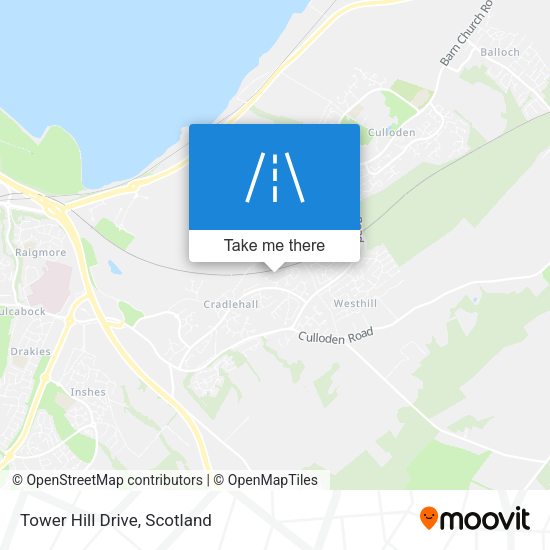 Tower Hill Drive map