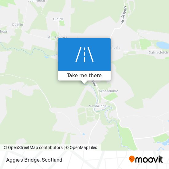 Aggie's Bridge map