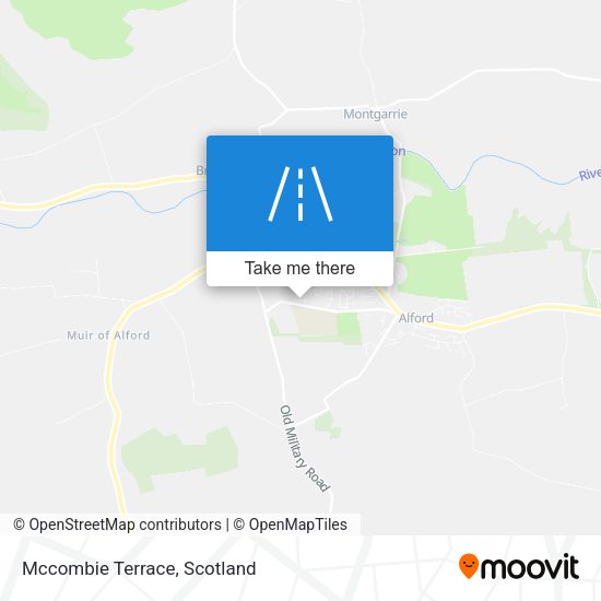 Mccombie Terrace map