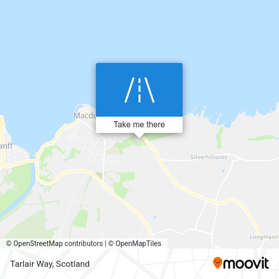 Tarlair Way map