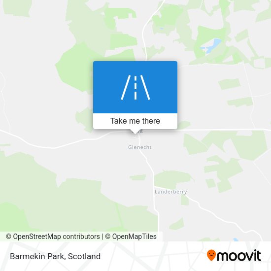 Barmekin Park map