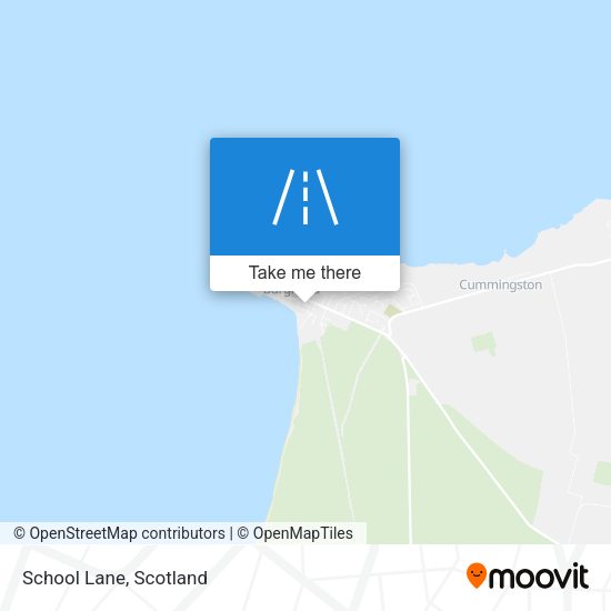 School Lane map