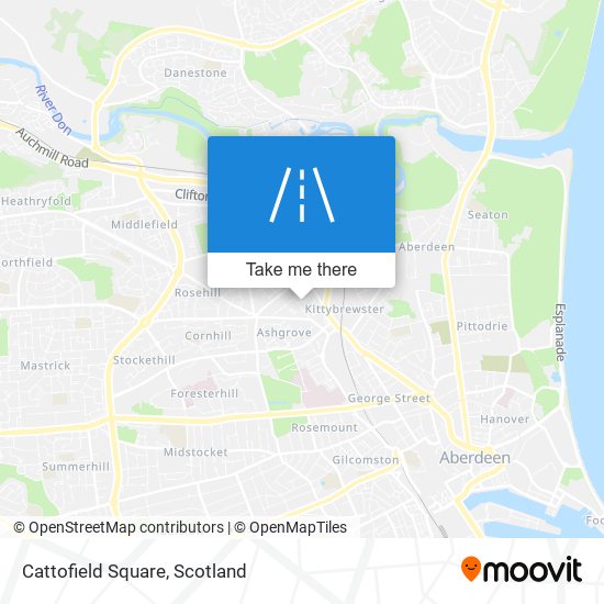 Cattofield Square map