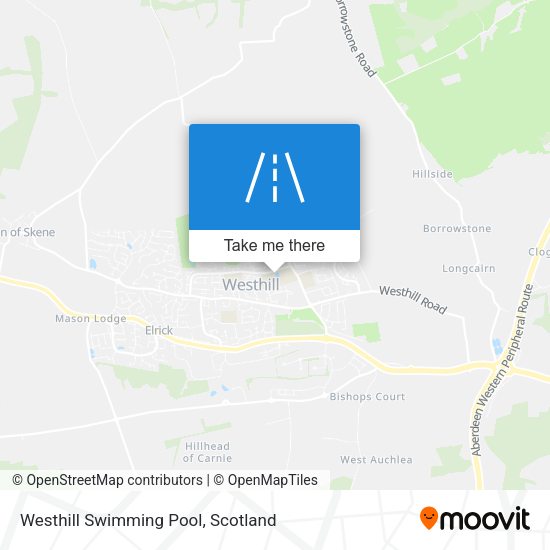 Westhill Swimming Pool map